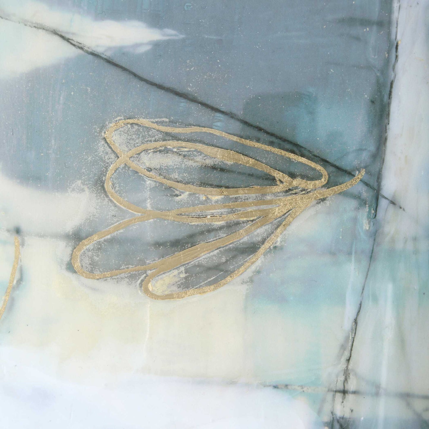 Gilded Whimsy Abstract Prints Set/2
