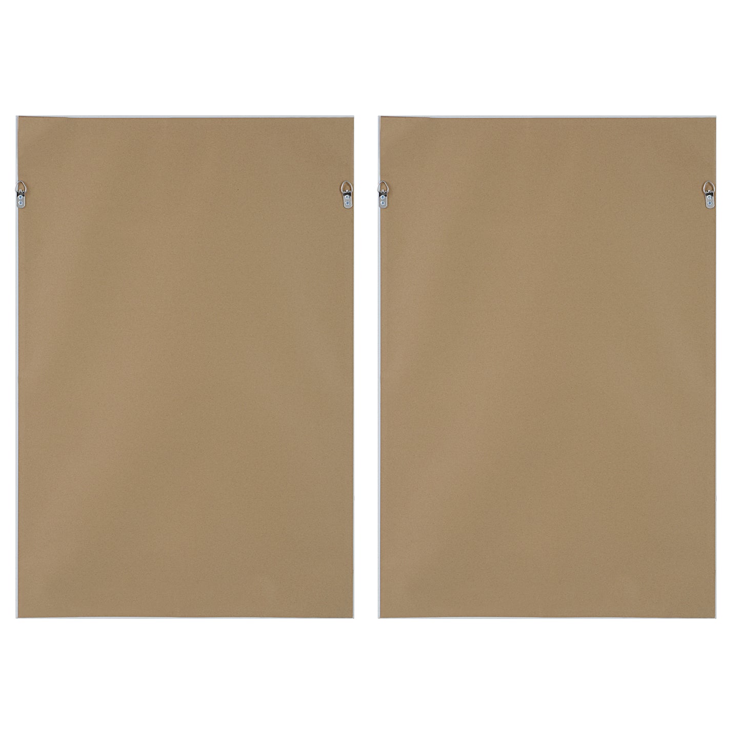 Burgundy Interjection Abstract Prints Set/2