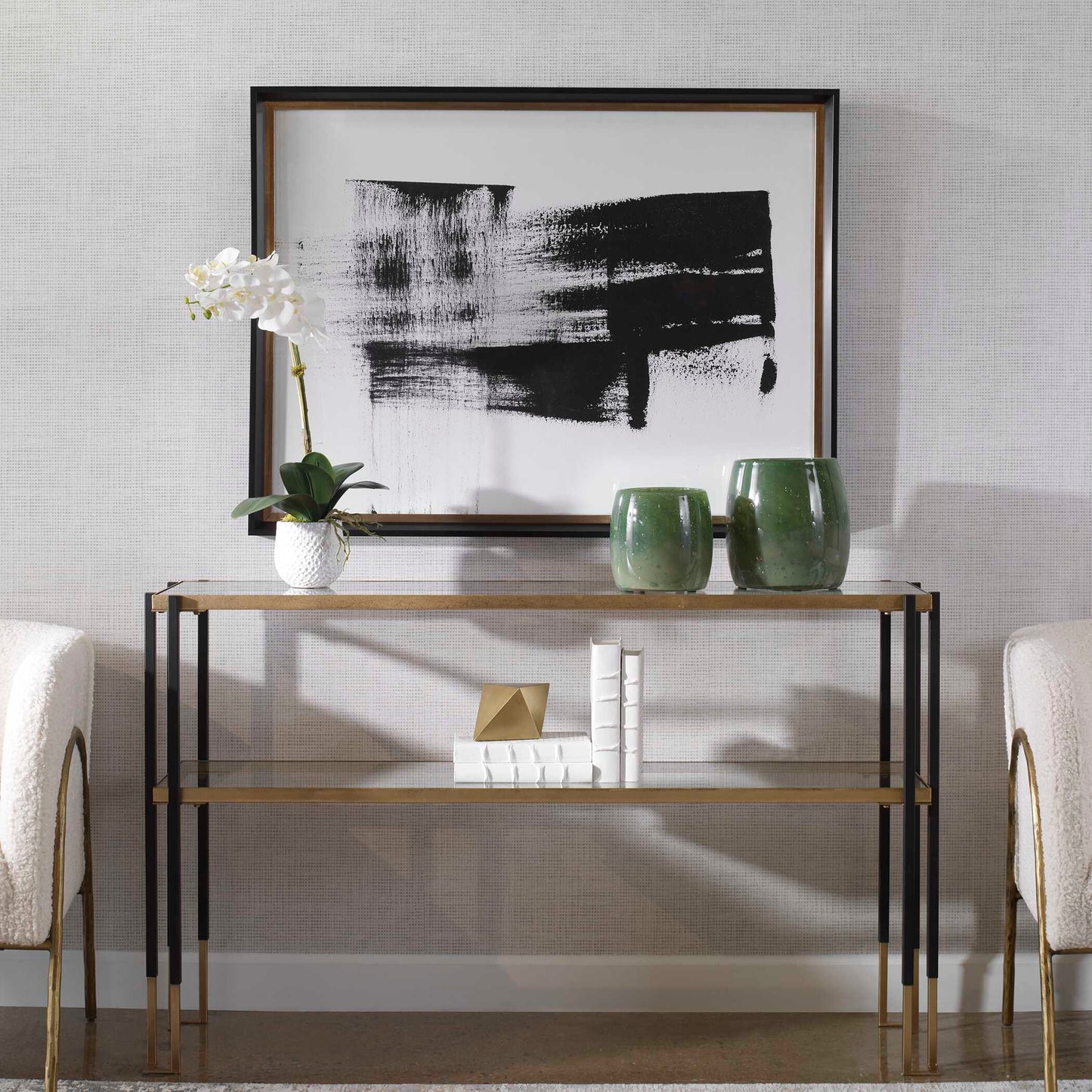 Mystere Framed Contemporary Print