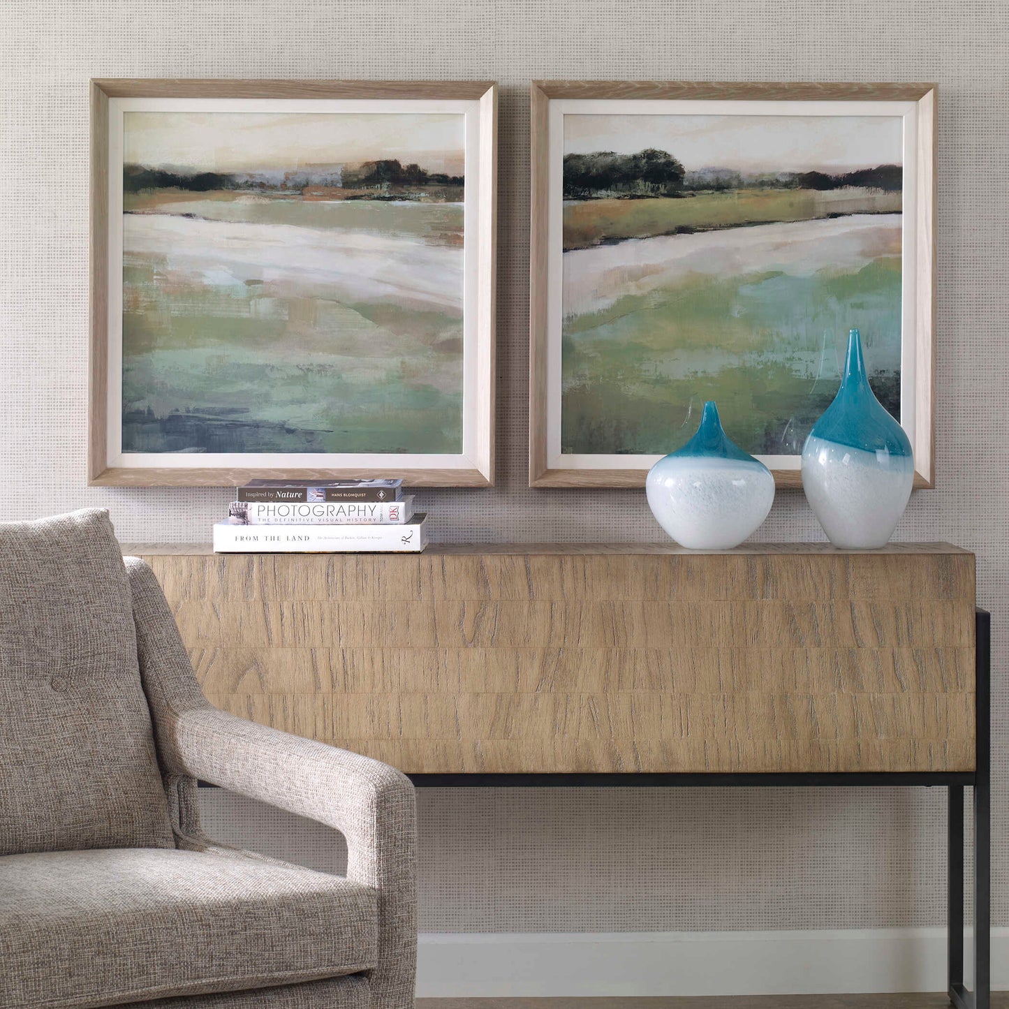 Vivid Vista Framed Prints Set/2
