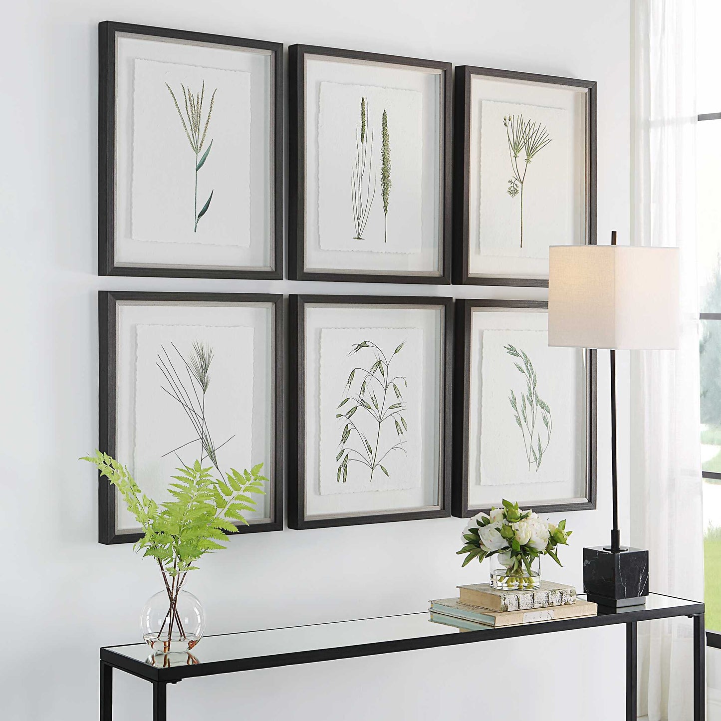 Forest Finds Framed Prints Set/6