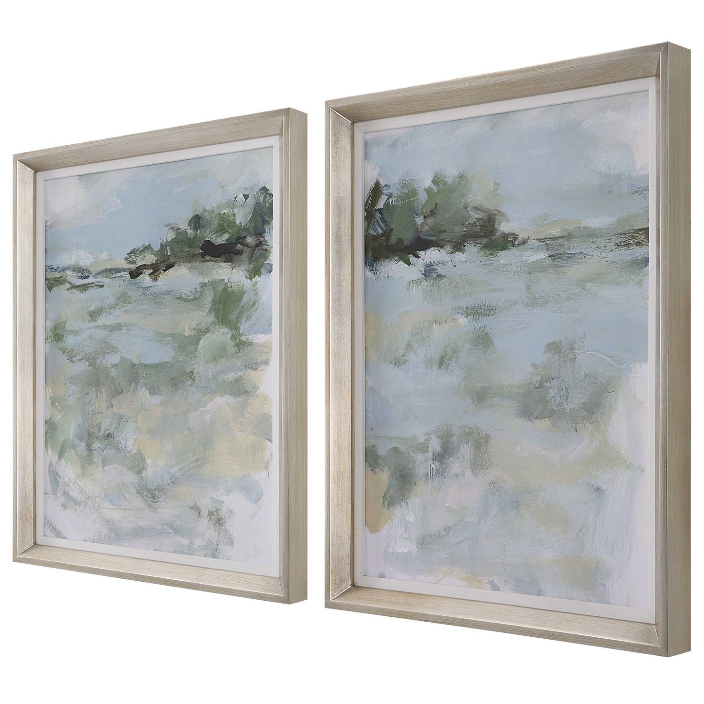 Far Away View Framed Prints Set/2