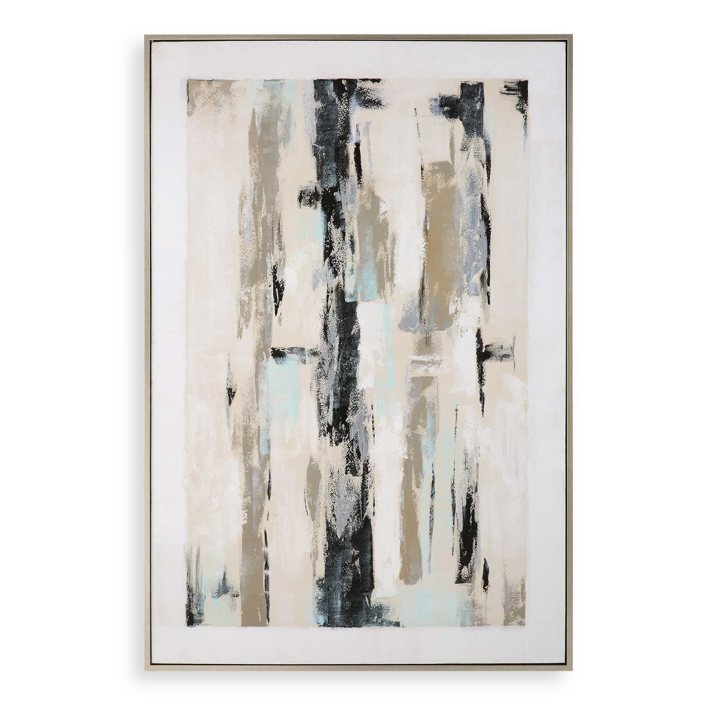 Placidity Hand Painted Abstract Art