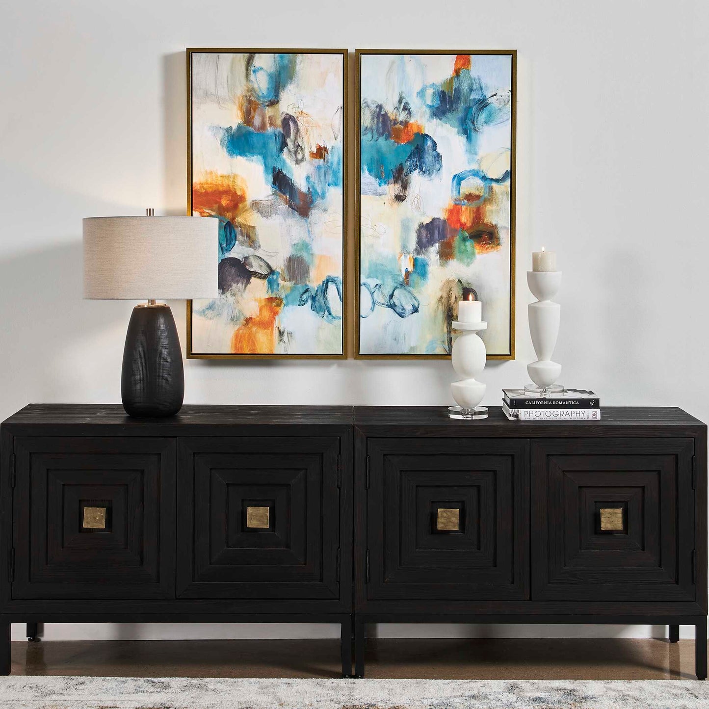 Casual Moments Framed Abstract Art Set/2