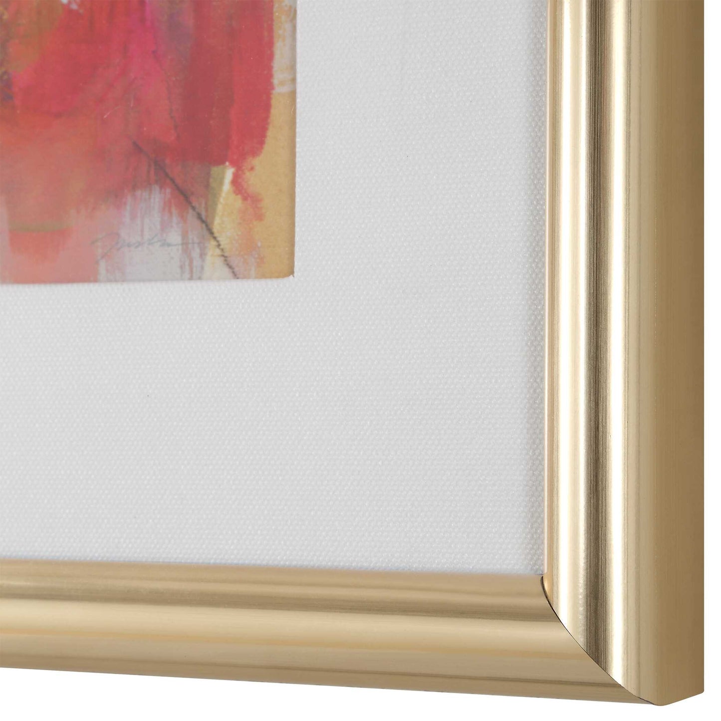 Fresh Start Red Abstract Prints Set/6