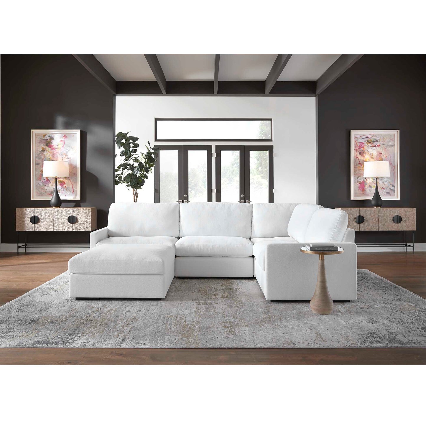 Metropolitan Rush Abstract Prints Set/2