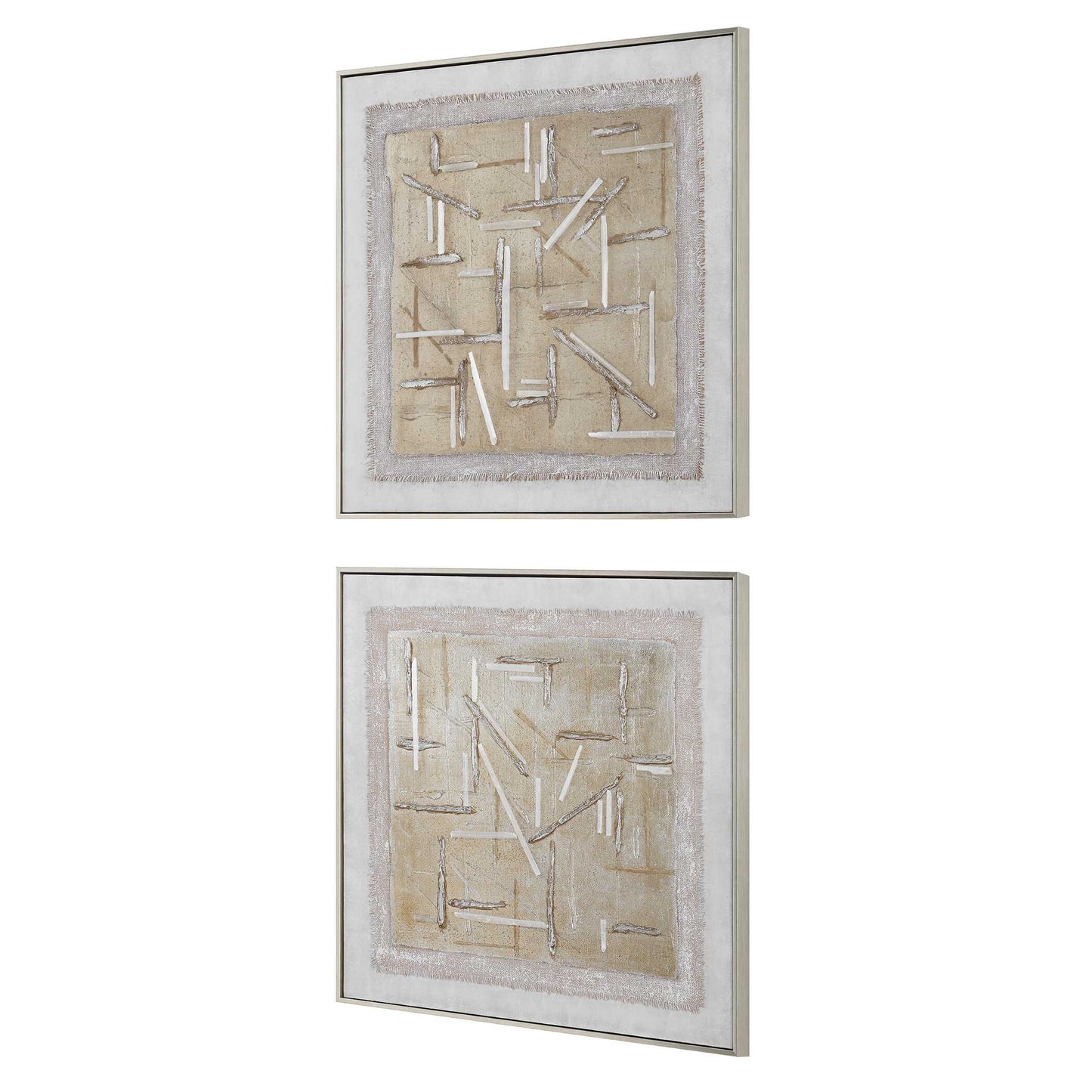 Unpredictable Hand Painted Canvases Set/2