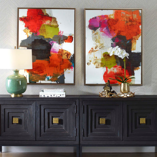 Tried And True Framed Abstract Art Set/2