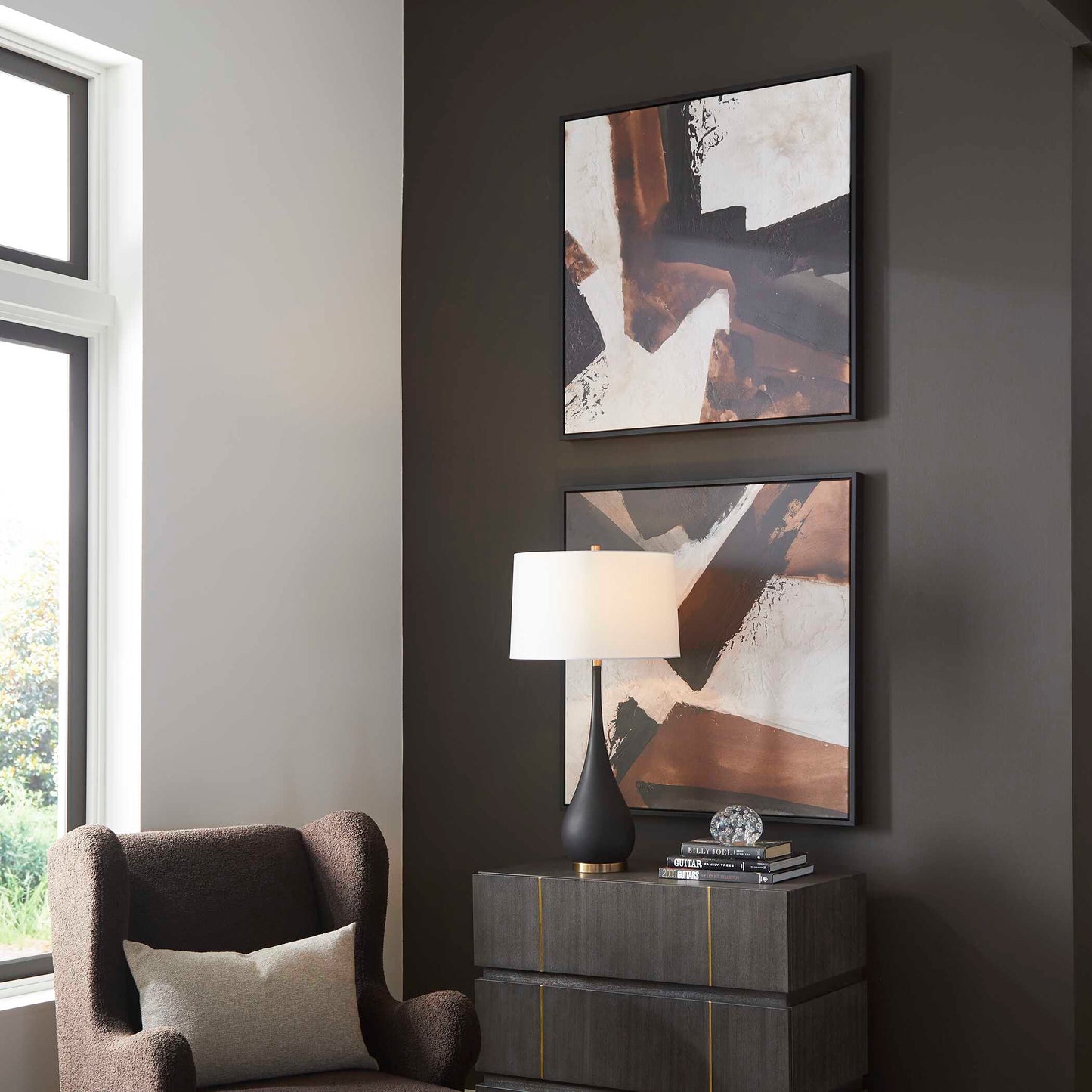 Tactile Inspiration Framed Abstract Art Set/2