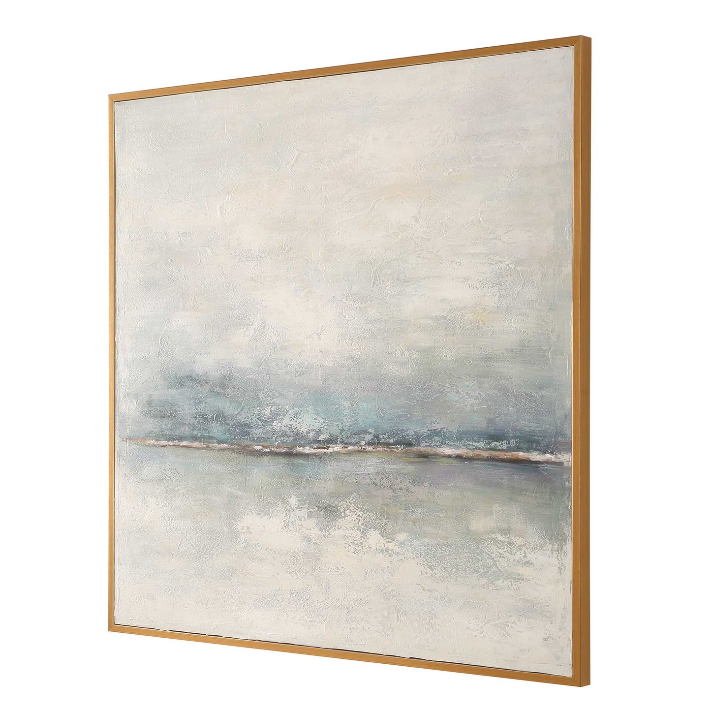 Foggy Morning Abstract Art