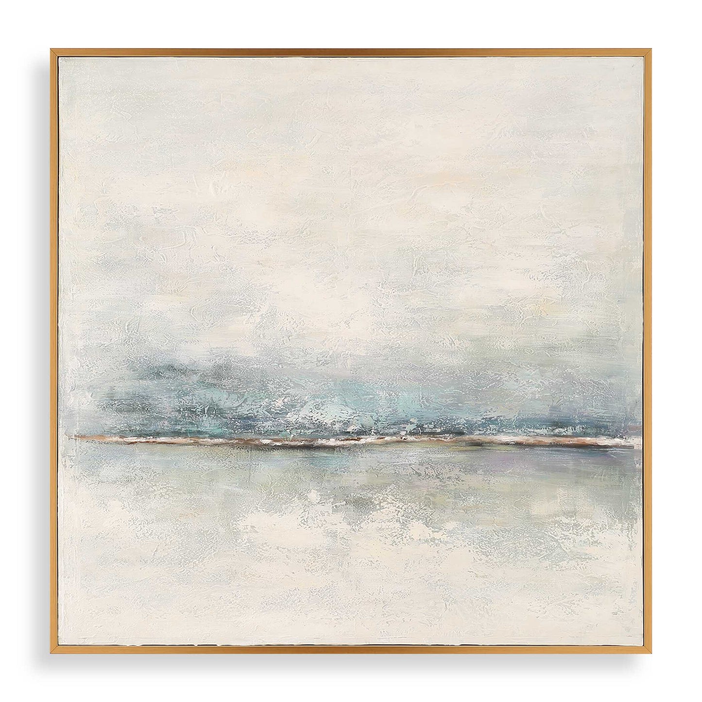 Foggy Morning Abstract Art