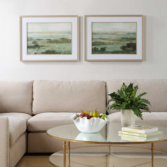 Warm Valley Framed Prints Set/2