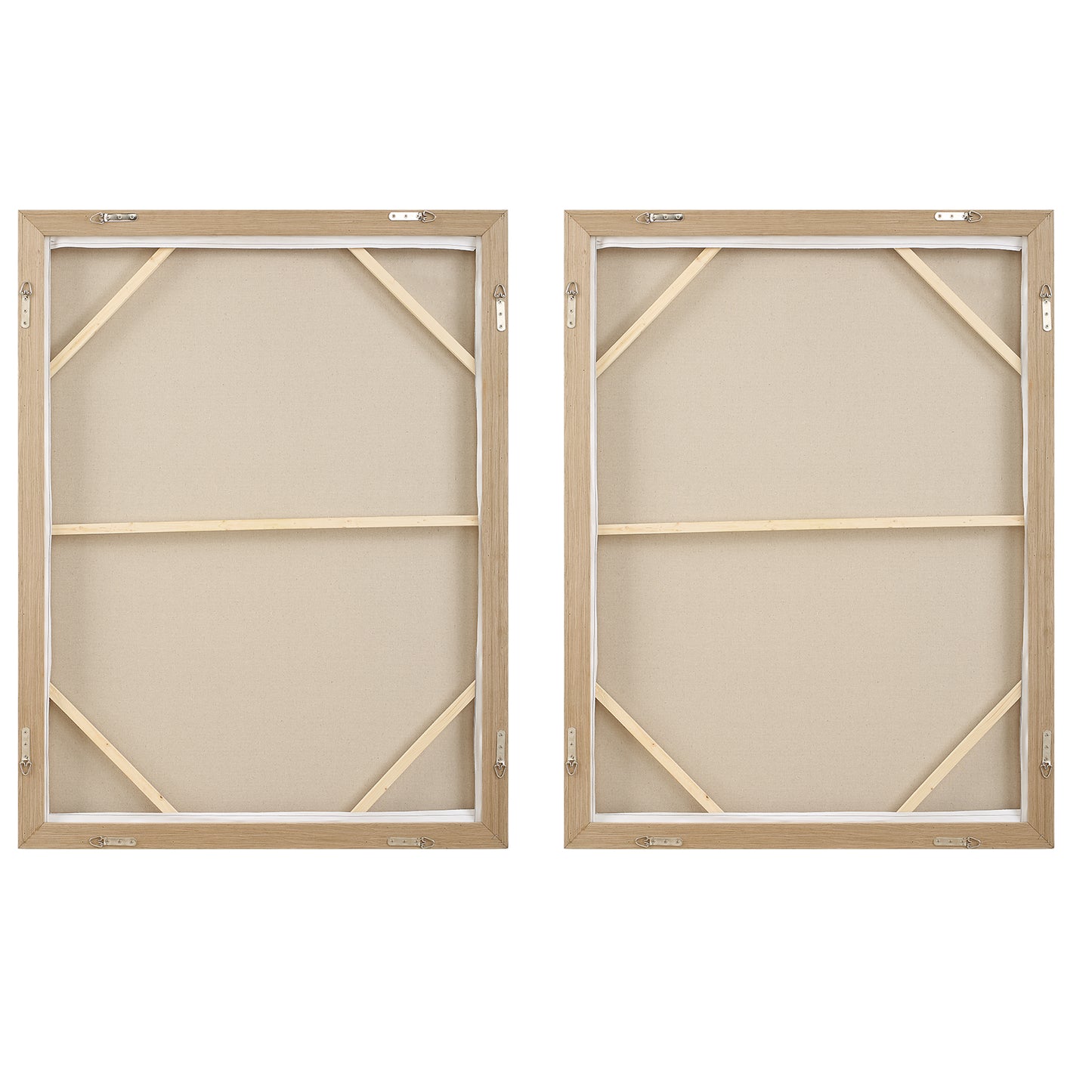 Molten Patina Framed Canvases Set/2