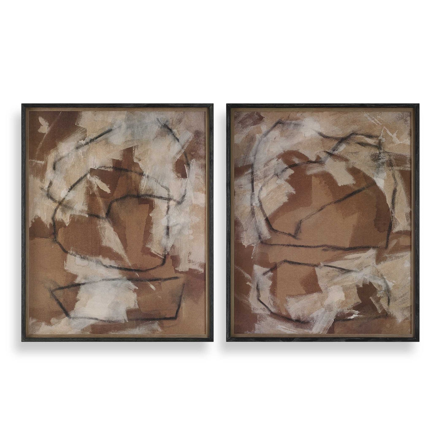 Rush & Dash Framed Prints Set/2