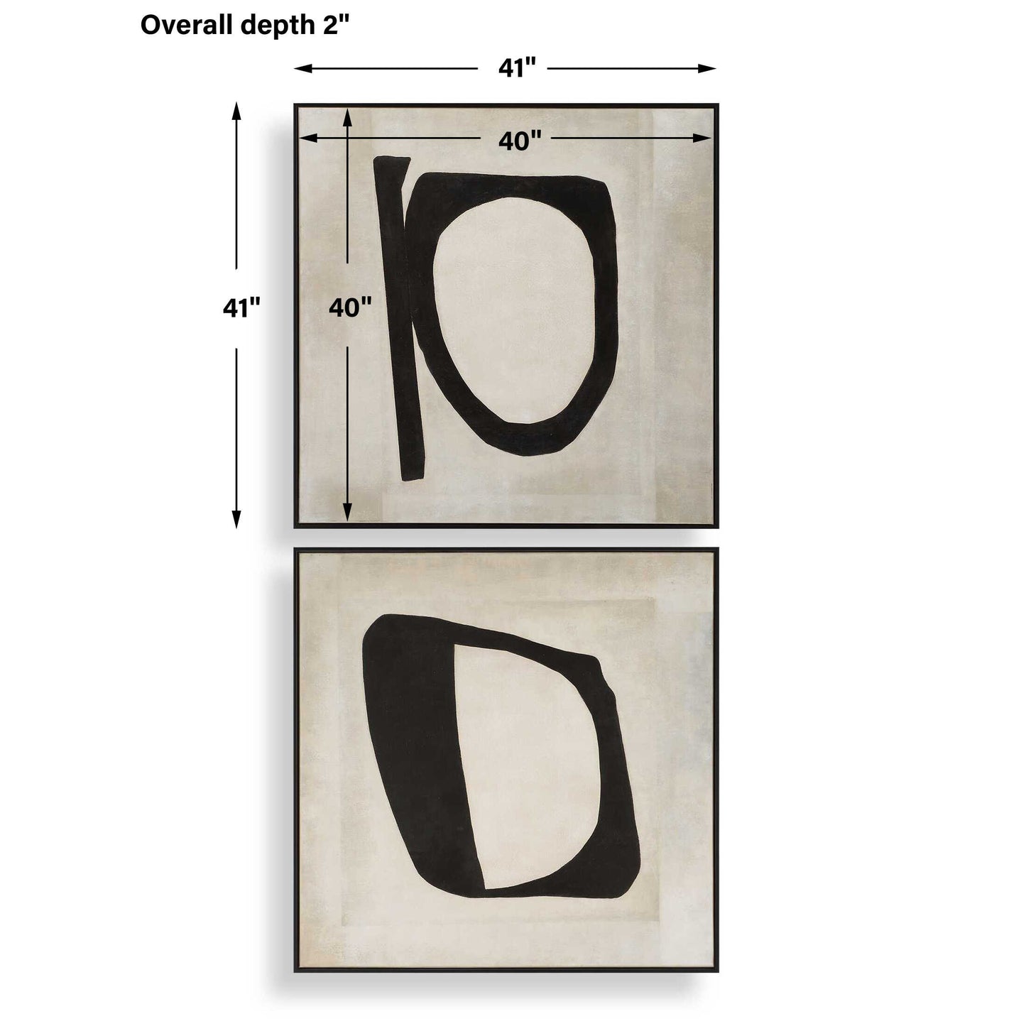 Characters Abstract Art Set/2