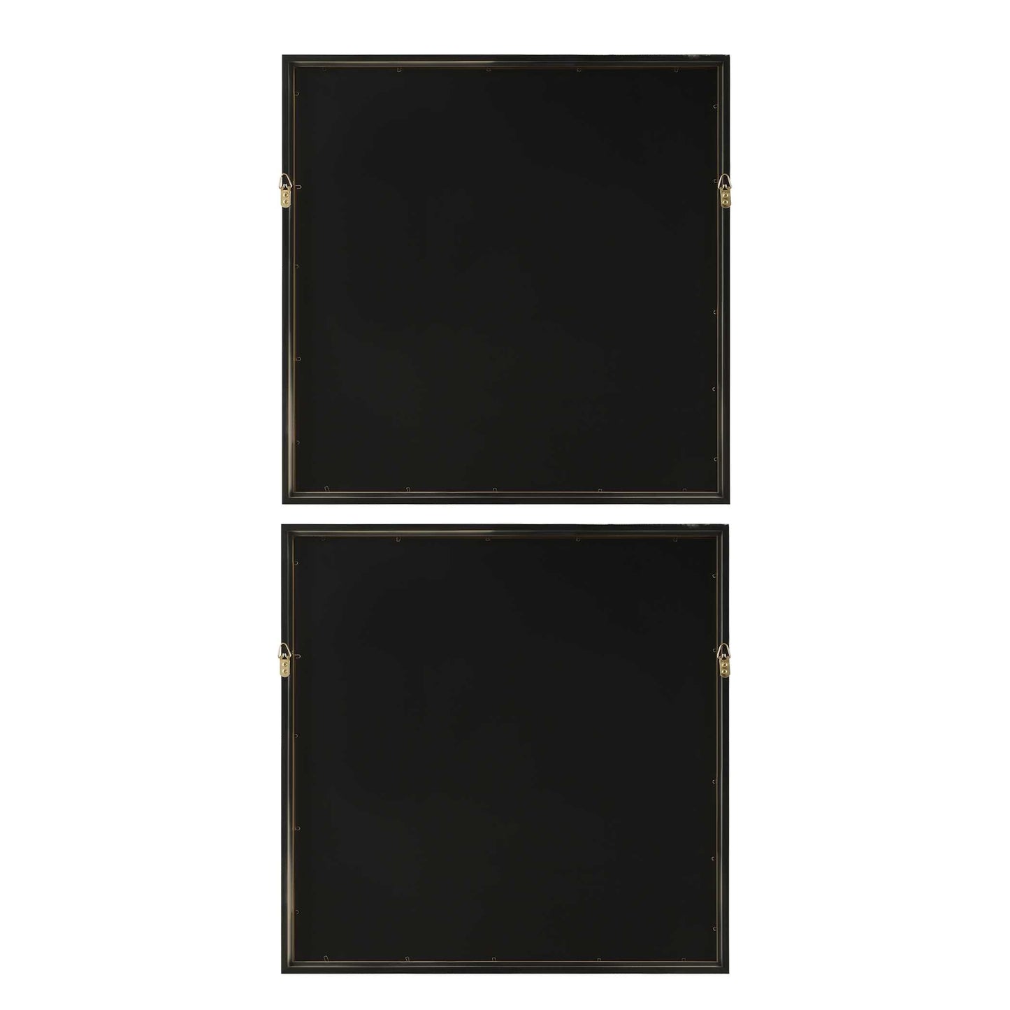 So Golden Abstract Landscape Prints Set/2