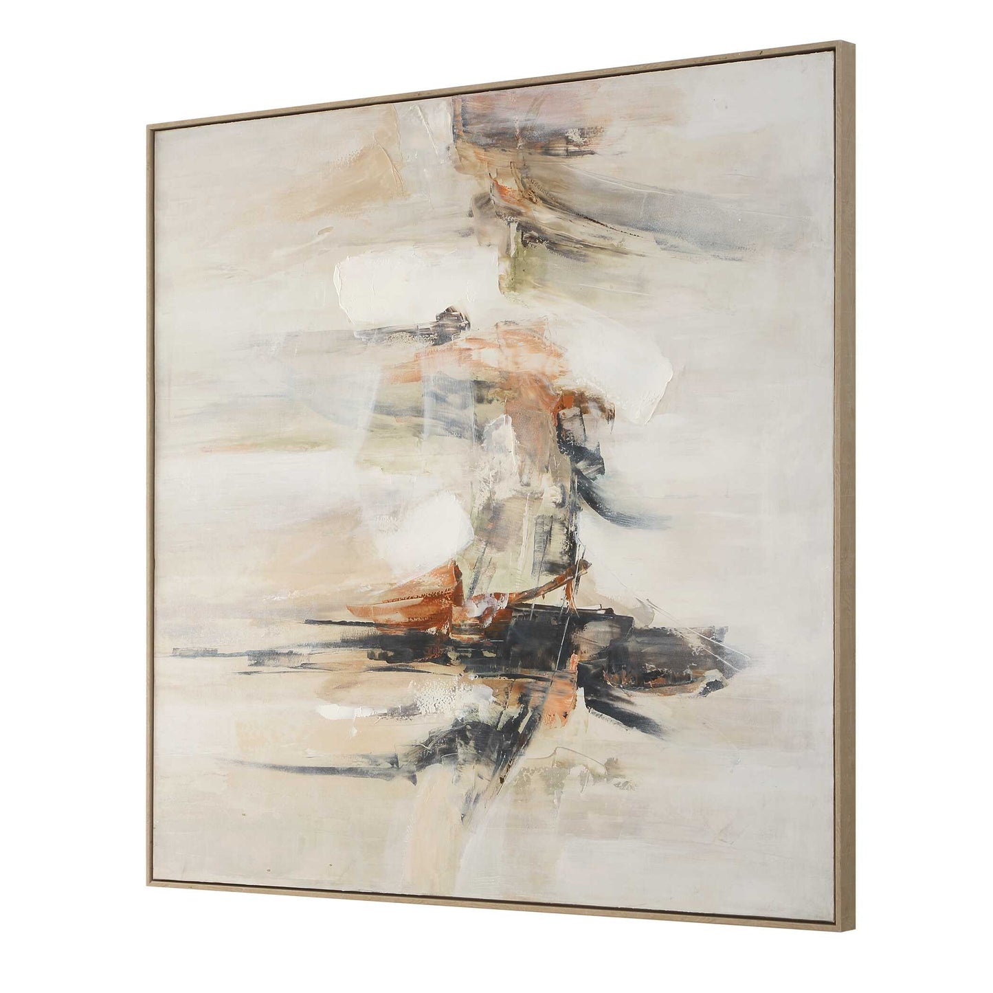 Outburst Hand Painted Modern Art