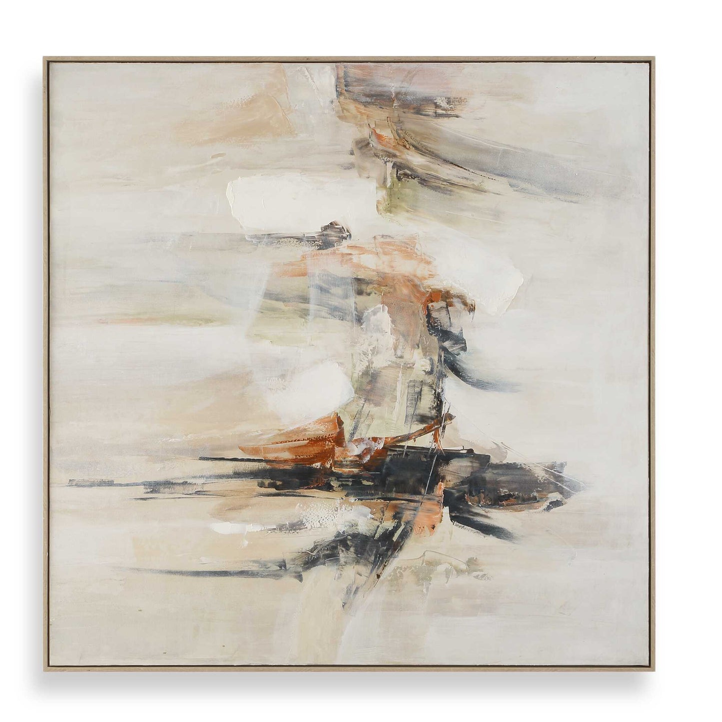 Outburst Hand Painted Modern Art