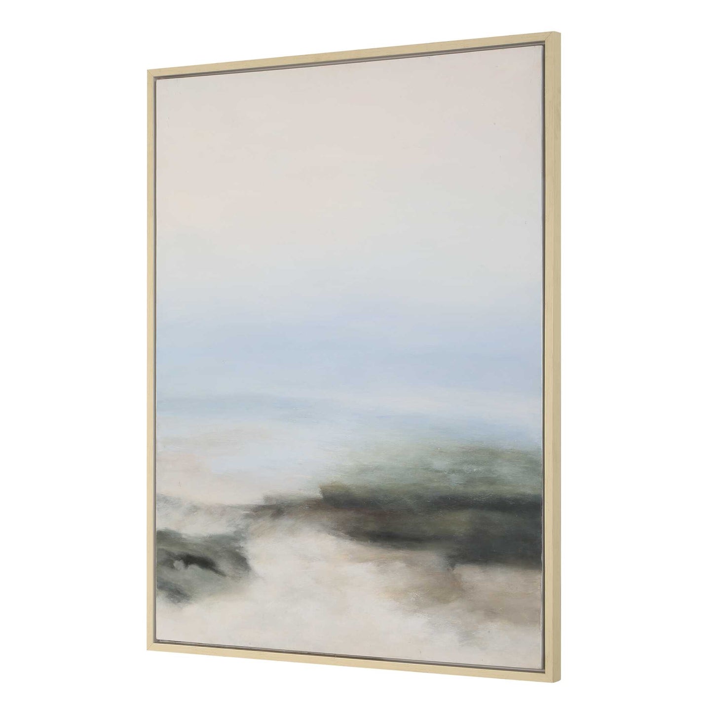 Crossing Paths Coastal Landscape Painting