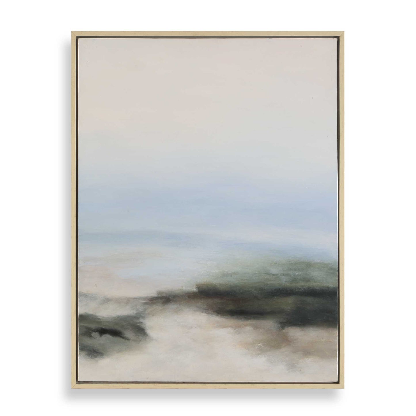 Crossing Paths Coastal Landscape Painting