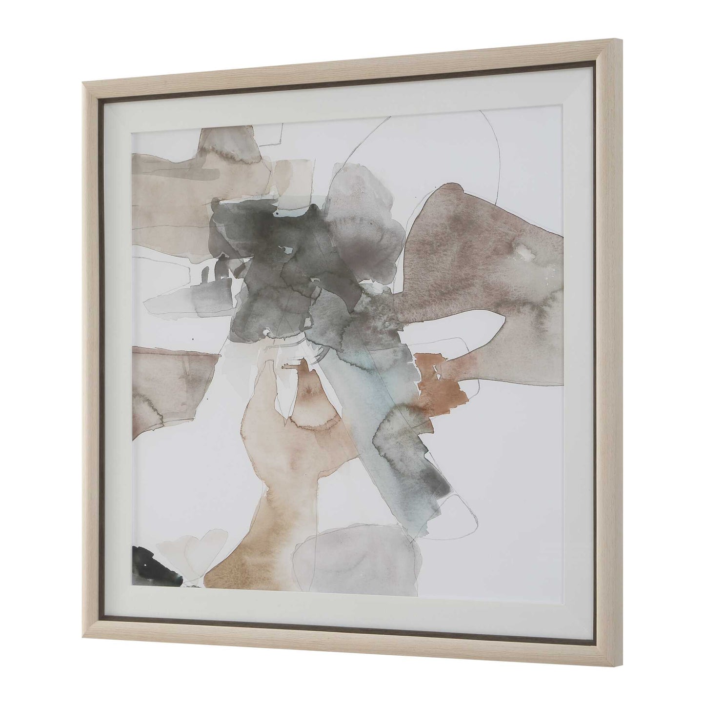 Cohesion Framed Abstract Print