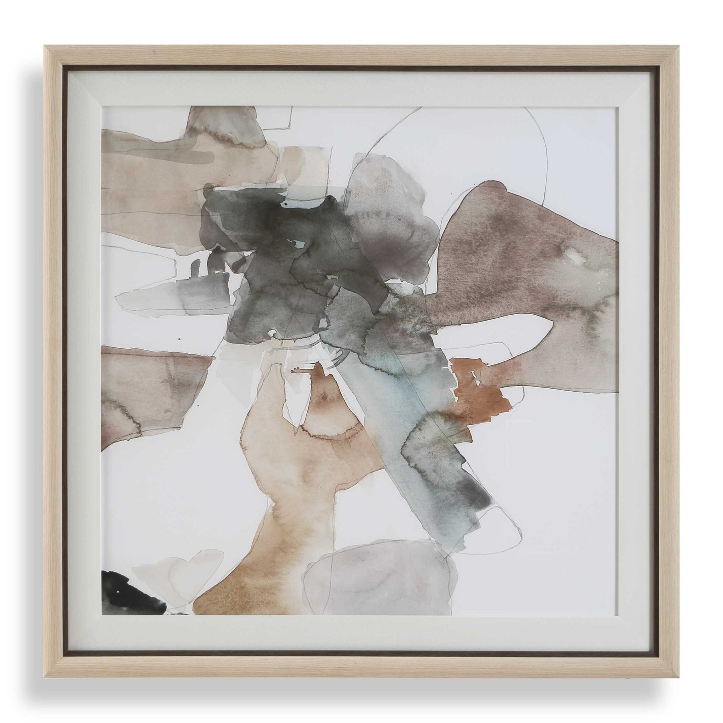 Cohesion Framed Abstract Print