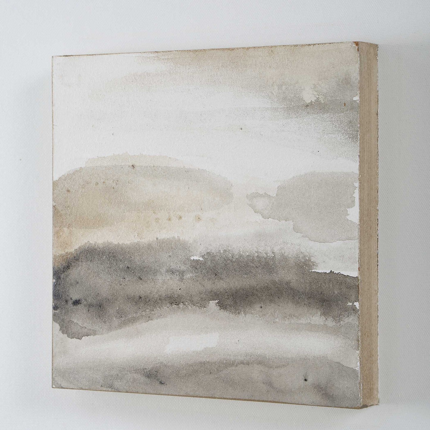Studying Sepia Hand Painted Canvases Set/4