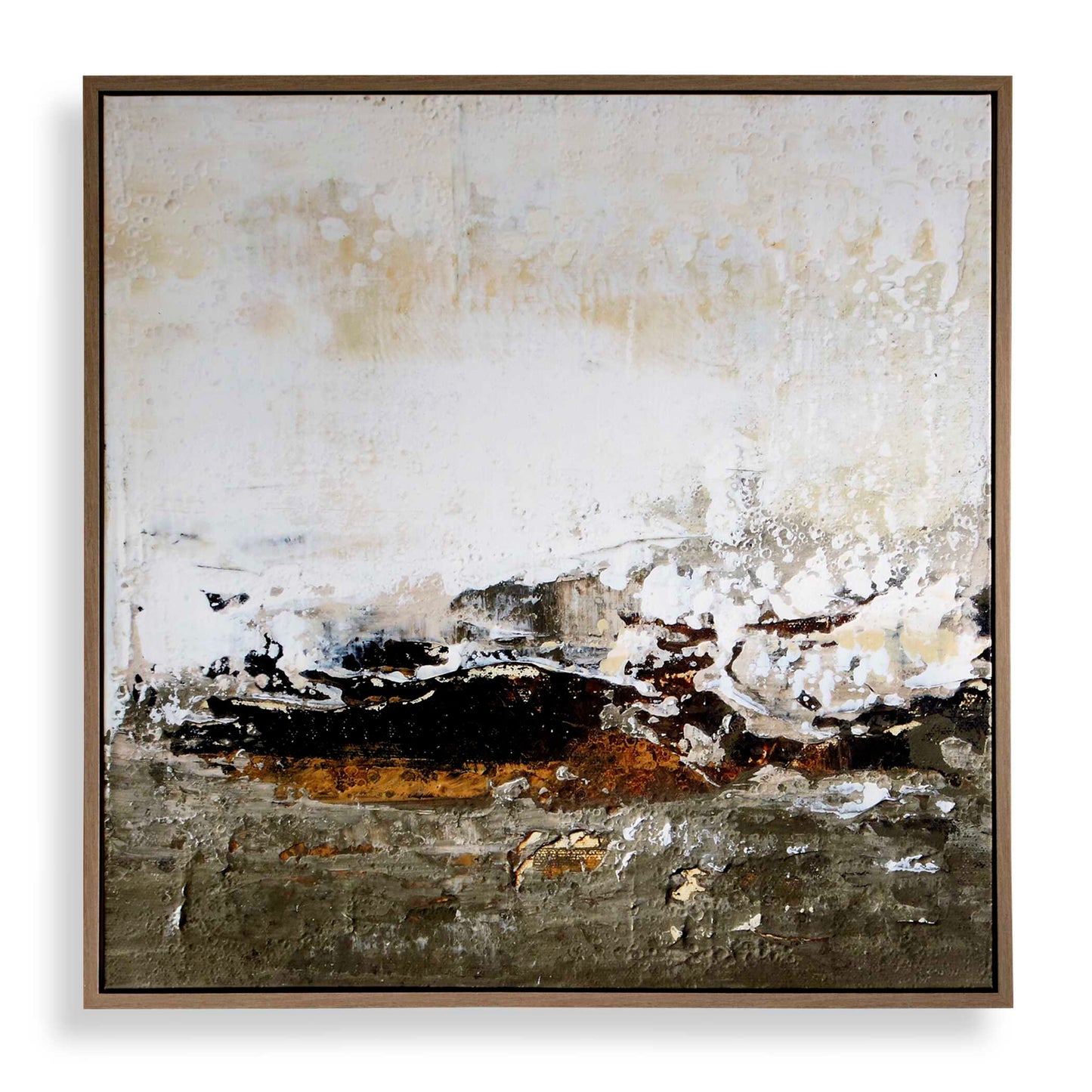 The Other Side Framed Abstract Art