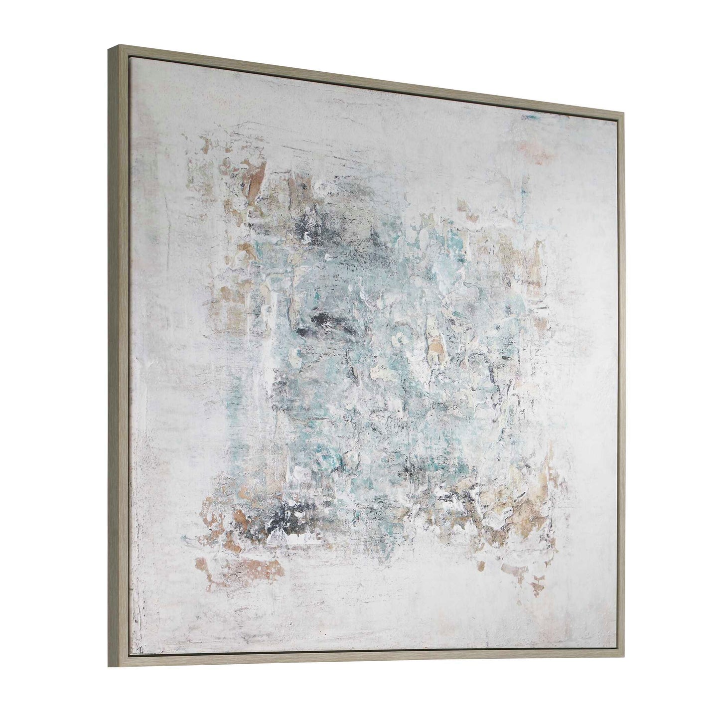 Find Me Here Abstract Framed Canvas Art