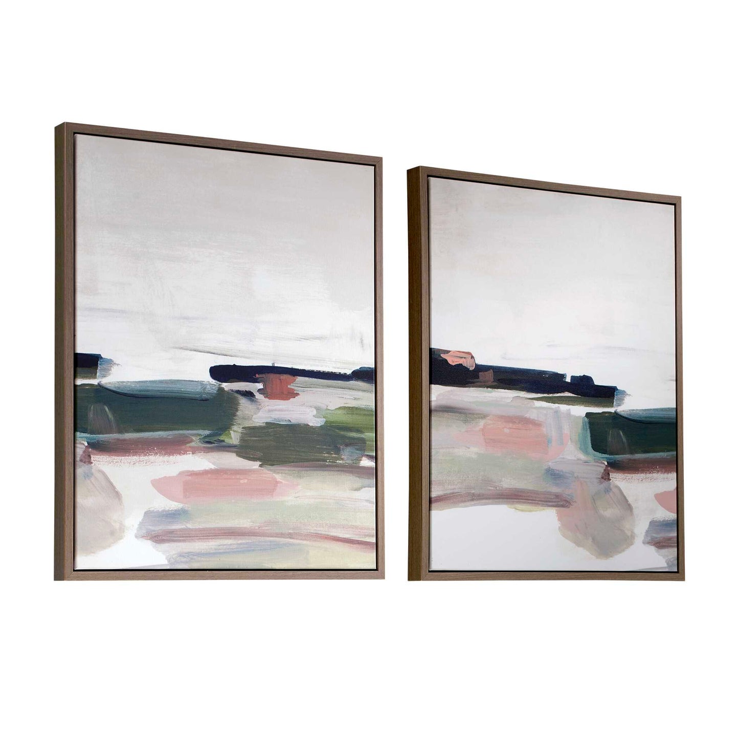 Just Peaking Framed Abstract Prints Set/2