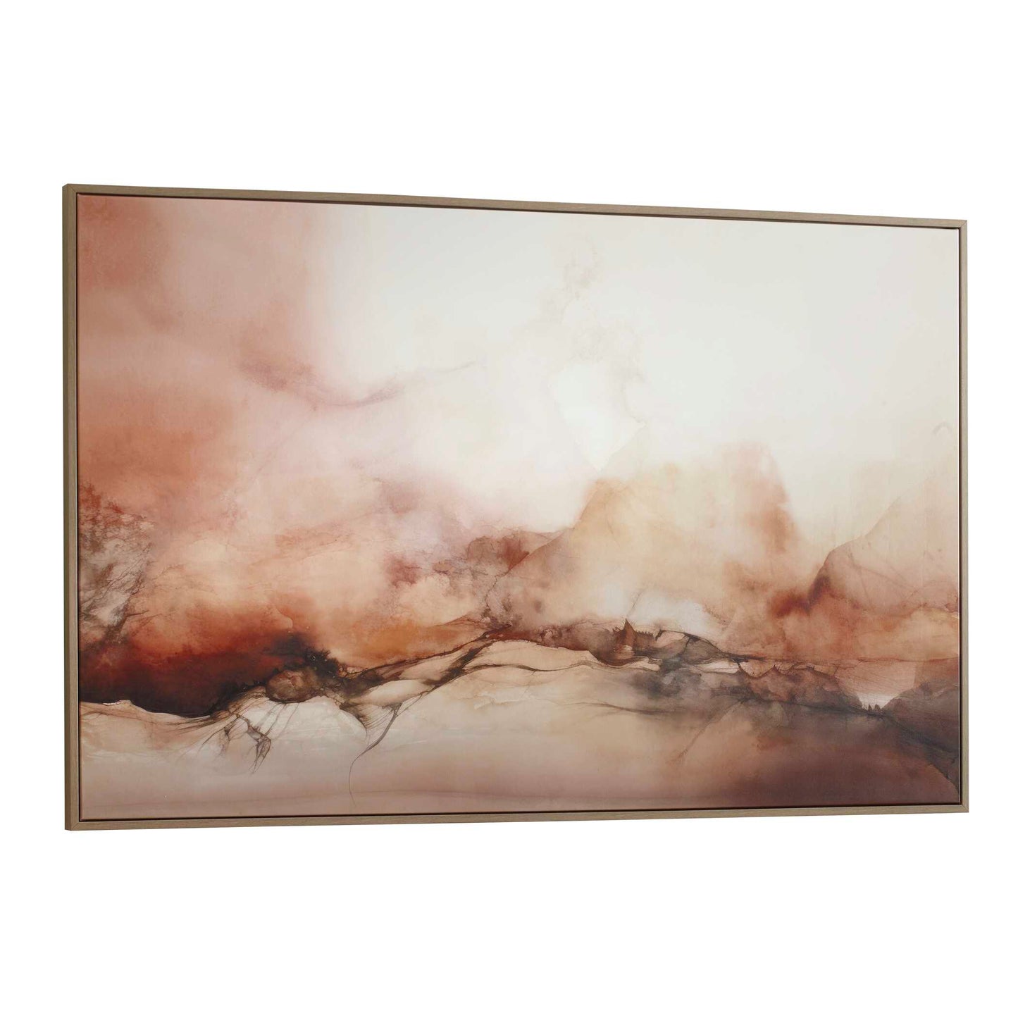 Rise Framed Modern Canvas