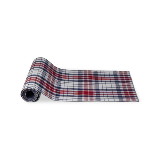 Americana Plaid Table Runner