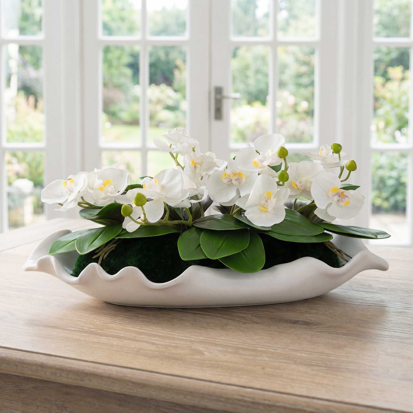 Opulence Orchid Centerpiece With Bowl