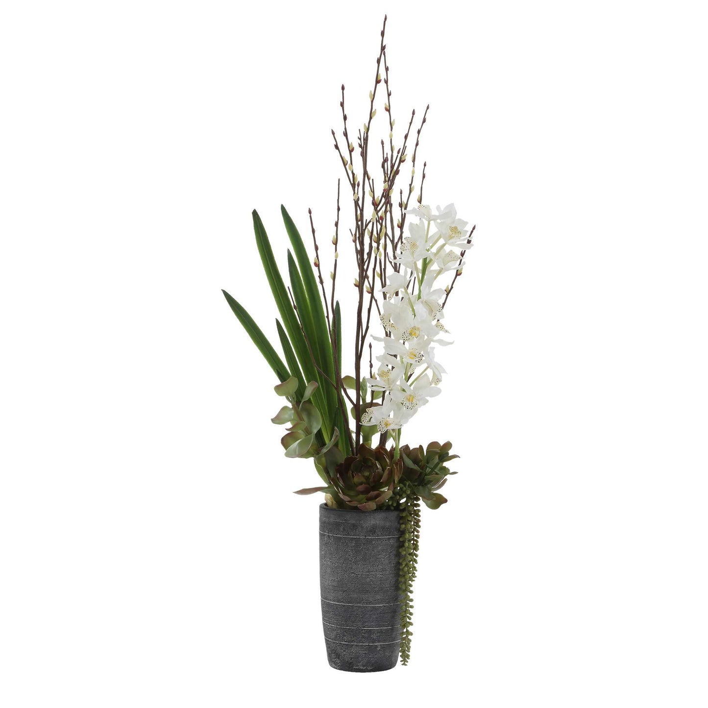 Eterna Orchid Centerpiece & Vase