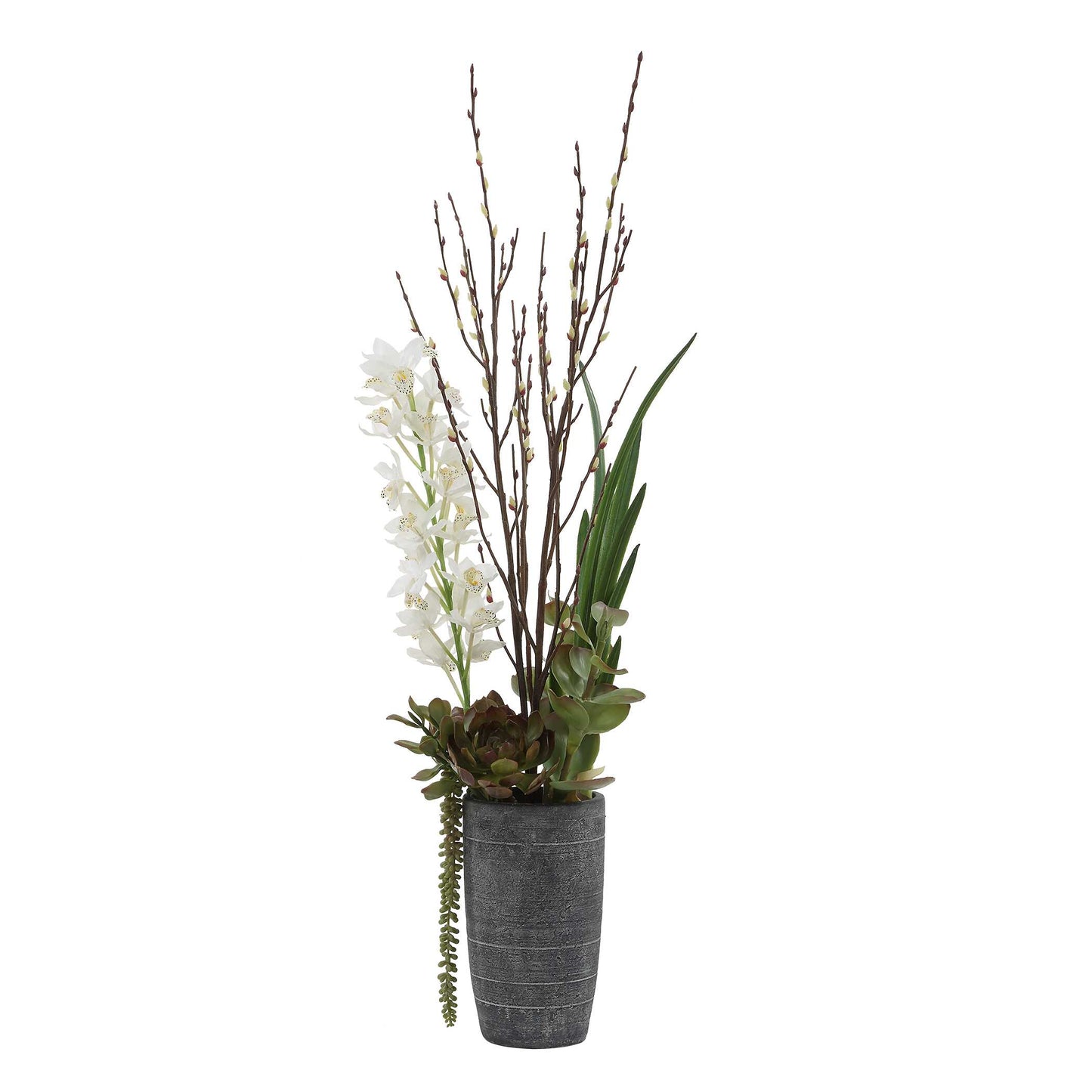 Eterna Orchid Centerpiece & Vase