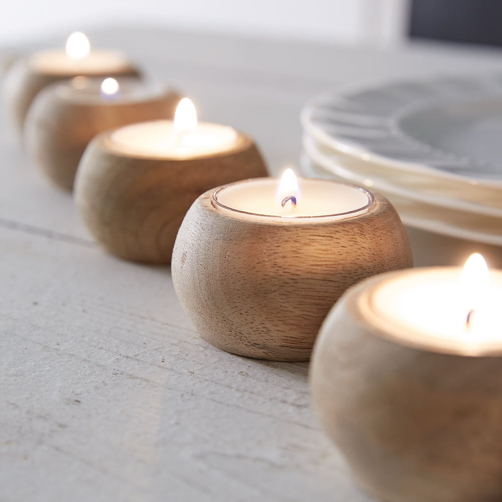 Beaded Garland Tealight Holder