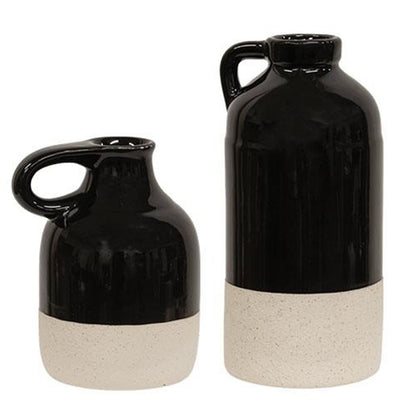 Duo Tone Glazed Jug Set