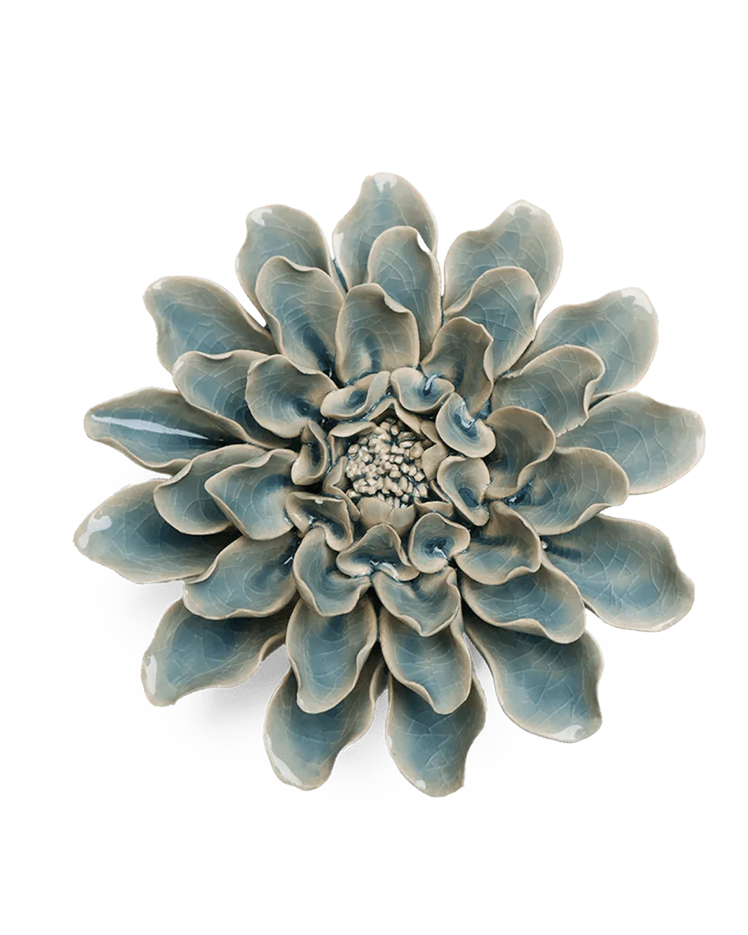 Blue Aphrodite Dahlia Wall Flower