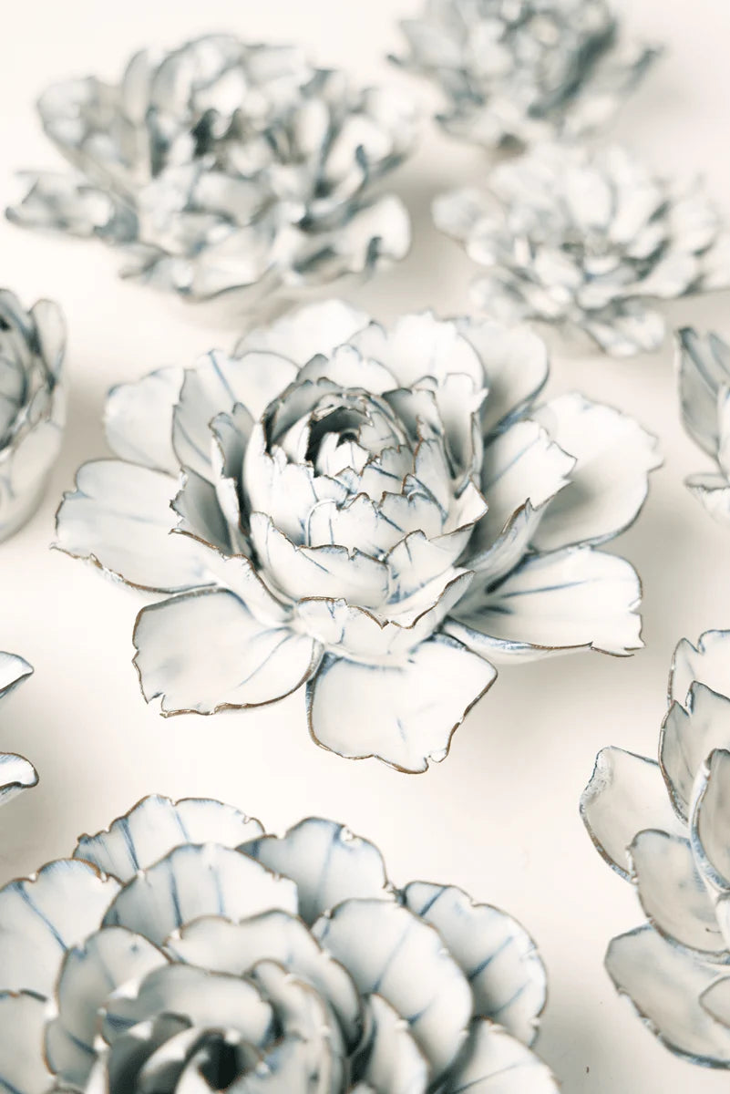 Blue/White Camellia