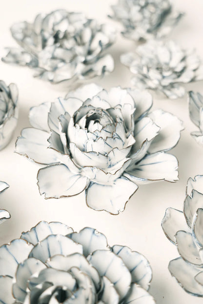 Blue/White Camellia