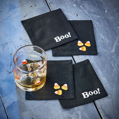 Boo Crew Coaster Set- S/4