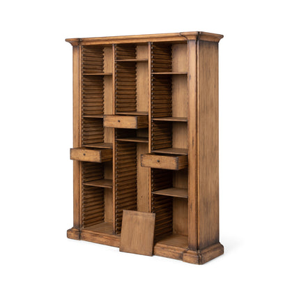 Bradley Adjustable Shelf Bookcase