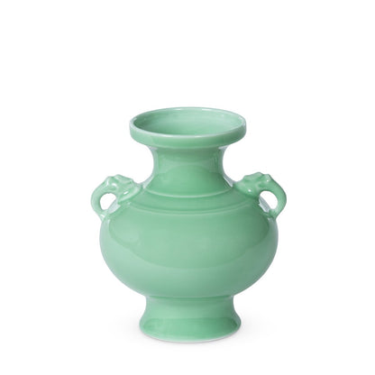 Celadon Glaze Amphora Vase