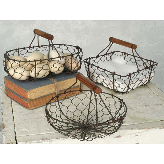 Chicken Wire Baskets