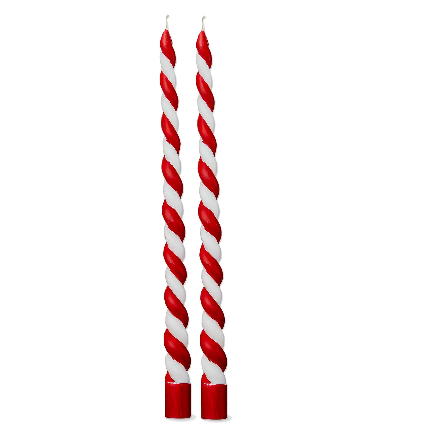 Christmas Twist Taper Candles