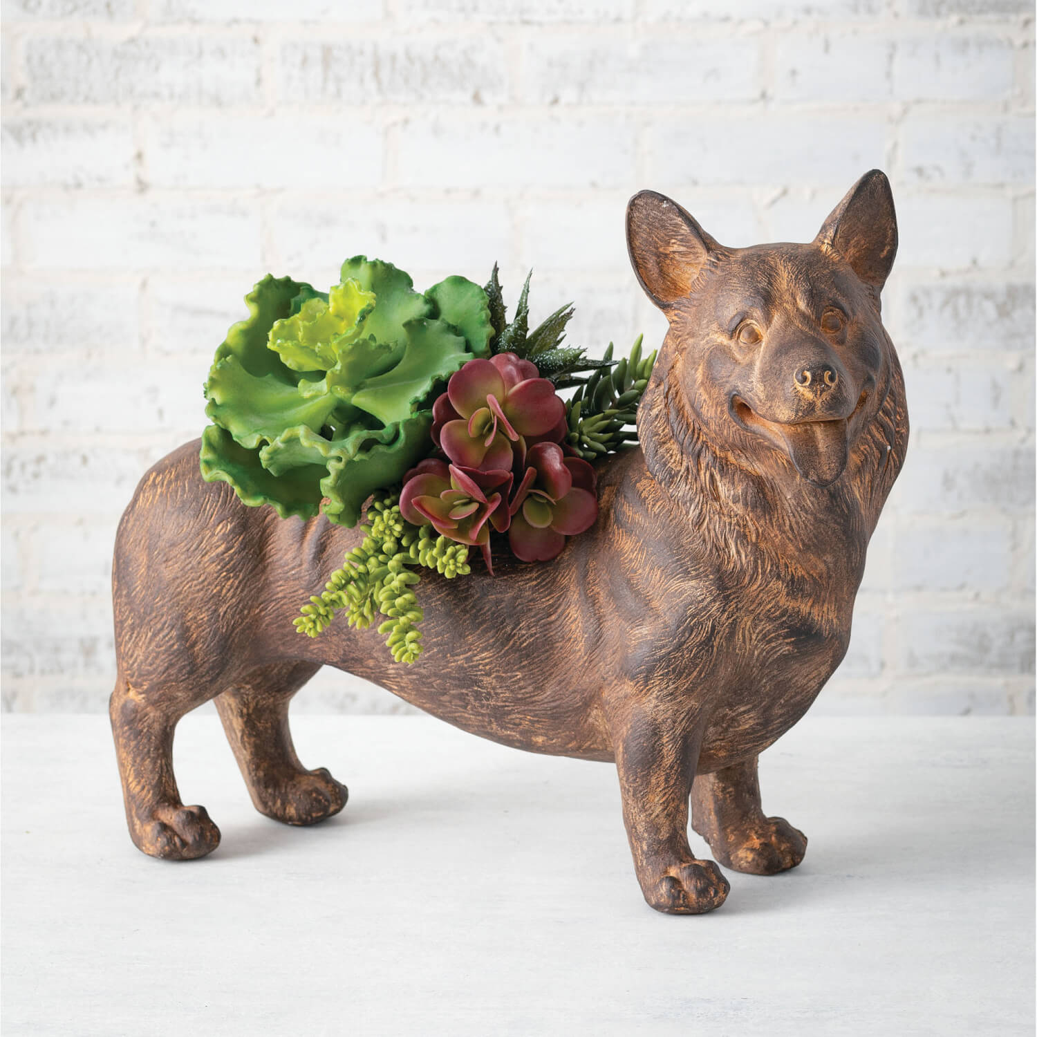 Corgi Planter