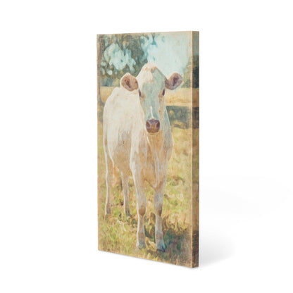 Curious Cow Canvas Print