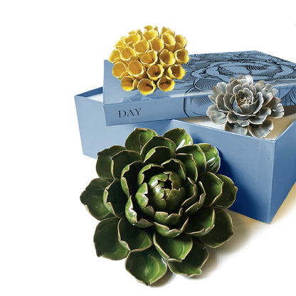 Day Box Set Ceramic Wall Flowers