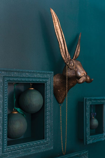 Eric the Hare Wall Mount Green Wall