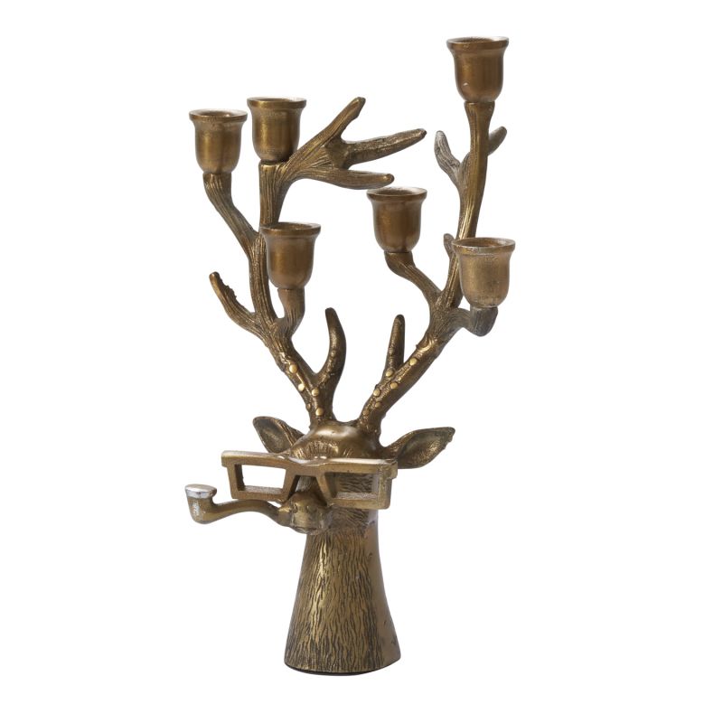 Frankie the Stag Candelabra